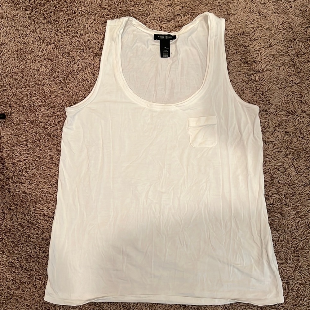 White tank top from WHBM.